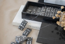 Cargar imagen en la galería, Dominó en Mármol Negro o Blanco