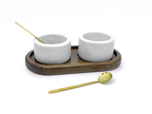 Cargar imagen en la galería, Set Salsero en Mármol Negro o Blanco