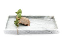 Cargar imagen en la galería, Bandeja Rectangular Grande Mármol Negro o Blanco