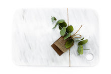 Cargar imagen en la galería, Tabla Rectangular Mediana Mármol Negro o Blanco