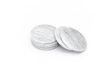 Cargar imagen en la galería, Porta Vaso Circular en Mármol Blanco