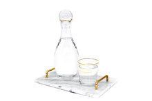 Cargar imagen en la galería, Charola de Servicio en Mármol Negro o Blanco