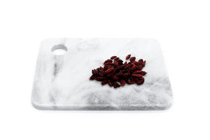 Tabla Rectangular CH en Mármol Blanco